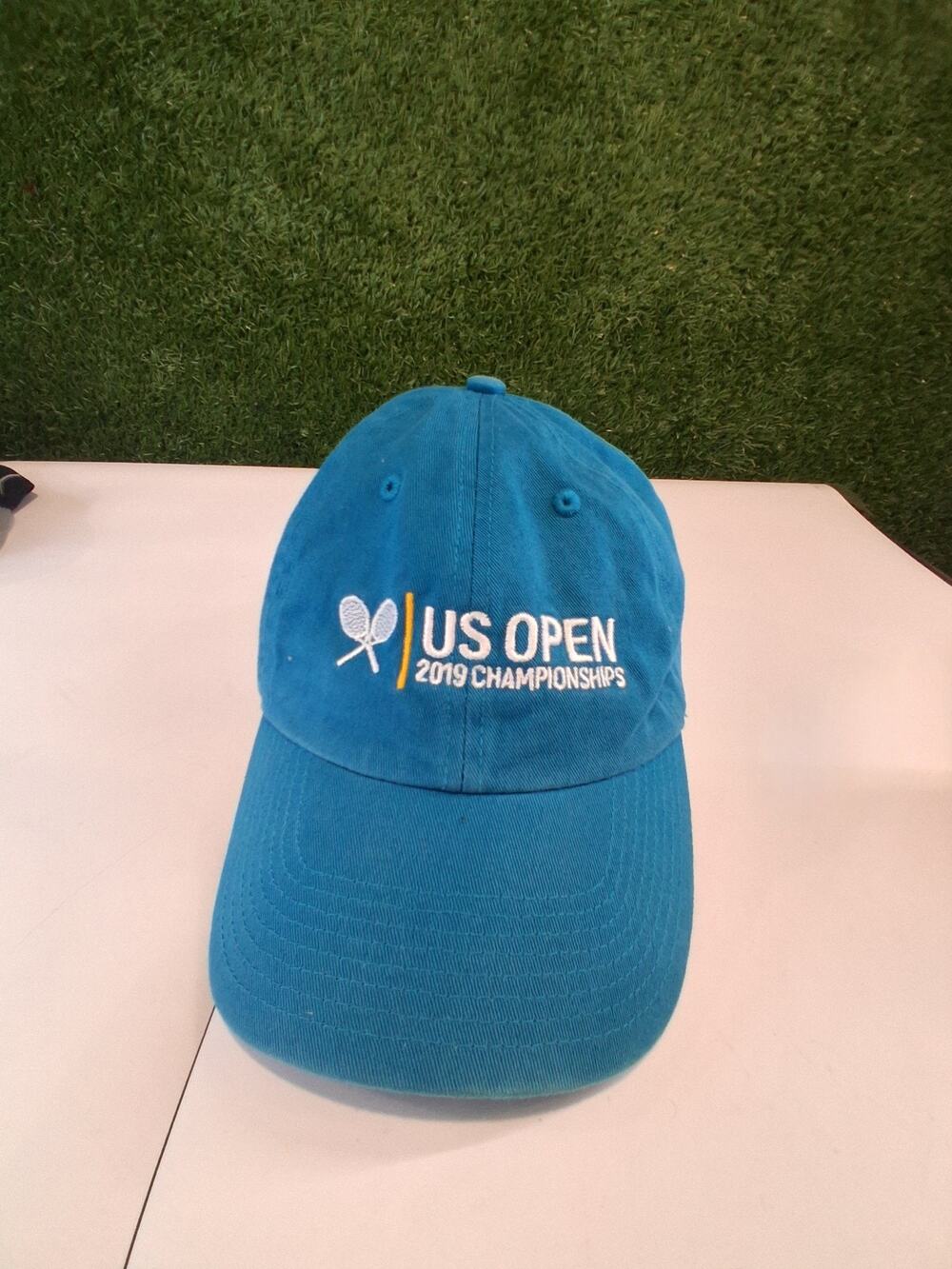 47 Brand US Open 2019 Championships Hat J.P. Morgan Blue Adjustable Tennis Cap